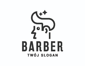 Projektowanie logo dla firm online Barber